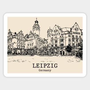 Leipzig - Germany Magnet